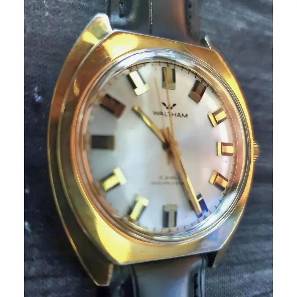 Rare Vintage Waltham‎ Mechanical Men Watch Pristine Condition